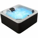 Spa extérieur Mallorca Édition Noire 4-5 personnes | 26 jets de massage inox | Balboa & LX | 160 × 160 cm