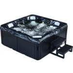 Spa extérieur Marbella Édition Noire 6-7 personnes | 25 jets de massage inox | Balboa & LX | 190 × 190 cm – Image 5