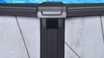 Piscine ronde Del Rey 18 pi x 52 po – Inclut un liner bleu et un skimmer traversant – Image 8