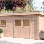 Studio de jardin Nantua 20m² bois Douglas 55mm