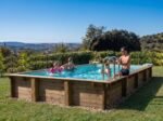 Habitat & Jardin Piscine bois en kit rectangle " Tampa 145 " - 7.20 x 4.20 x 1.44 m – Image 2
