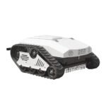 Robot tondeuse intelligent télécommandé pour vergers, champs et pentes – Tondeuse compacte alimentée par batterie lithium-ion