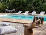 Piscine bois rectangulaire Lenny avec plage et escalier – Image 6