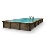 Habitat & Jardin Piscine bois en kit rectangle " Tampa 145 " - 7.20 x 4.20 x 1.44 m – Image 3