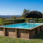 Habitat & Jardin Piscine bois en kit rectangle " Tampa 145 " - 7.20 x 4.20 x 1.44 m