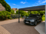 Carport Aluminium Autoporté Toit Plat H3 Panneaux Sandwich Isolant 32mm Abri Voiture & Camping Car Sur Mesure À Chaque Poteau (Recommandé), Canon PVC – Image 2