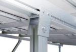 Carport solaire extensible Spg5-A avec 12 panneaux solaires et gouttière – Image 5