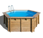 Gre Piscine bois Vanille 2