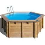Gre Piscine bois Vanille 2