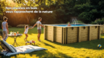 GRE Piscine bois Papaya 5,20 x 3,20 x 1,33 m – Image 8