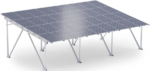 Carport solaire extensible Spg5-A avec 12 panneaux solaires et gouttière – Image 3