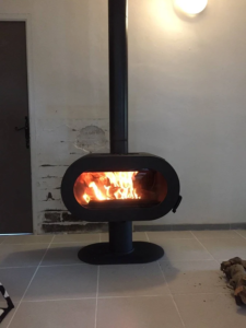 Invicta Poêle à bois Fifty Plus en fonte – Image 3