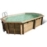 Ubbink Piscine bois Olympia 5,00 x 3,50 x