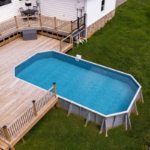 Kit de piscine semi-enterrée à monter soi-même, forme grecque, 12 x 24 pi – Image 3
