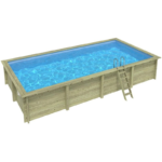 Piscine Hors Sol En Bois Aqua 8.5 X 4.35