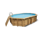 Ubbink Piscine bois Océa 3,55 x 5,50 m