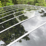 Carport double 30m² en aluminium laqué Blanc et polycarbonate transparent EAGLE – Image 8