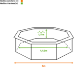 Piscine bois Violette II 5,00 x h1,27m – Image 10