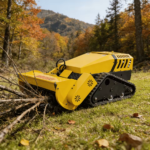 La tondeuse polyvalente 850M est adaptée aux zones montagneuses et forestières et peut couper des branches de 10 centimètres.