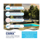 GRE Piscine bois Carra 3,05 x 3,05 x 1,19 m – Image 9