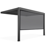 Pergola bioclimatique adossée 3x4m Stores