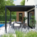 Pergola bioclimatique adossée 3x4m Stores – Image 4