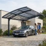 Canopia Carport Arizona Wave 4,95 x 2,89 m Gris – Image 2