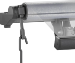Store banne 6 x 4 mètres, modèle Premium avec semi-coffre, 6000 x 4000 mm, gris clair, avec commande manuelle à manivelle, configurer individuellement – Image 10