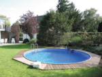 Kit Piscine enterrée acier ronde 4.5 x 1.20m