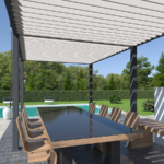 Ombréa Pergola bioclimatique autoportante – Image 12