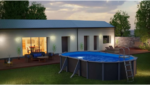 Gre Piscine acier gris anthracite Louko ovale 6,34 x 3,99 x 1,22 m – Image 11