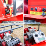 Mini-robot tondeuse à fléaux radiocommandé sur chenilles – Largeur de coupe 80 cm – Meilleure vente – Image 6