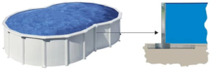GRE Piscine acier Varadero - 520 x 350 x H 122 cm – Image 12