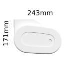 Intersun Store banne coffre HEVOA - 6,00x3,50 M (Motorisé Secours à Télécommande + LED - Blanc satiné RAL9010 - Gris foncé 250g/m²) INTERSUN INTERSUN – Image 5