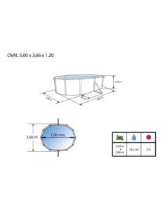 Toi Piscine hors sol ovale Mallorca – Image 9