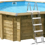 Ubbink Piscine bois Sunwater 3,60 x h1,20m Coloris du liner