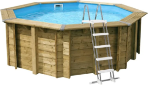 Ubbink Piscine bois Sunwater 3,60 x h1,20m Coloris du liner