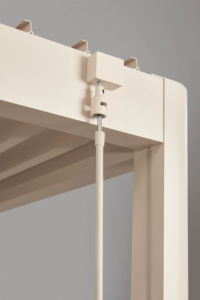 Pergola Bioclimatique En Aluminium Avec Lames Druvia Sklum Tapioca – Image 8