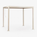 Pergola Bioclimatique En Aluminium Avec Lames Druvia Sklum Tapioca – Image 2