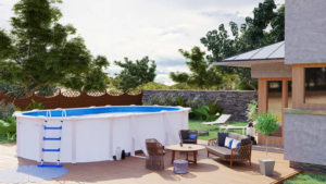 GRE Piscine acier Gré Fidji ovale – Image 5