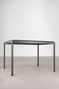 Pergola bioclimatique autoportante NATERIAL Clima alu gris anthracite – Image 11