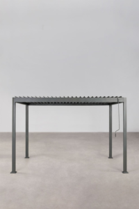 Pergola bioclimatique autoportante NATERIAL Clima alu gris anthracite – Image 3