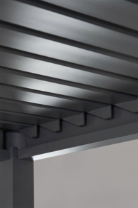 Pergola bioclimatique autoportante NATERIAL Clima alu gris anthracite – Image 9