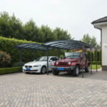 Carport double en aluminium polycarbonate 6mm X-METAL – Image 18