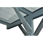 Carport double en aluminium polycarbonate 6mm X-METAL – Image 13