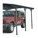 Carport double en aluminium polycarbonate 6mm X-METAL – Image 3
