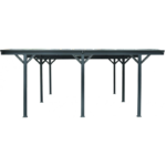 Carport double en aluminium polycarbonate 6mm X-METAL – Image 8