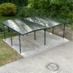 Carport double en aluminium polycarbonate 6mm X-METAL – Image 5