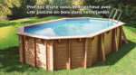 GRE Piscine bois Safran 6,20 x 3,95 x 1,36 m – Image 2