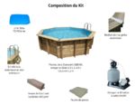 Piscine bois Ubbink Lagon – Image 7